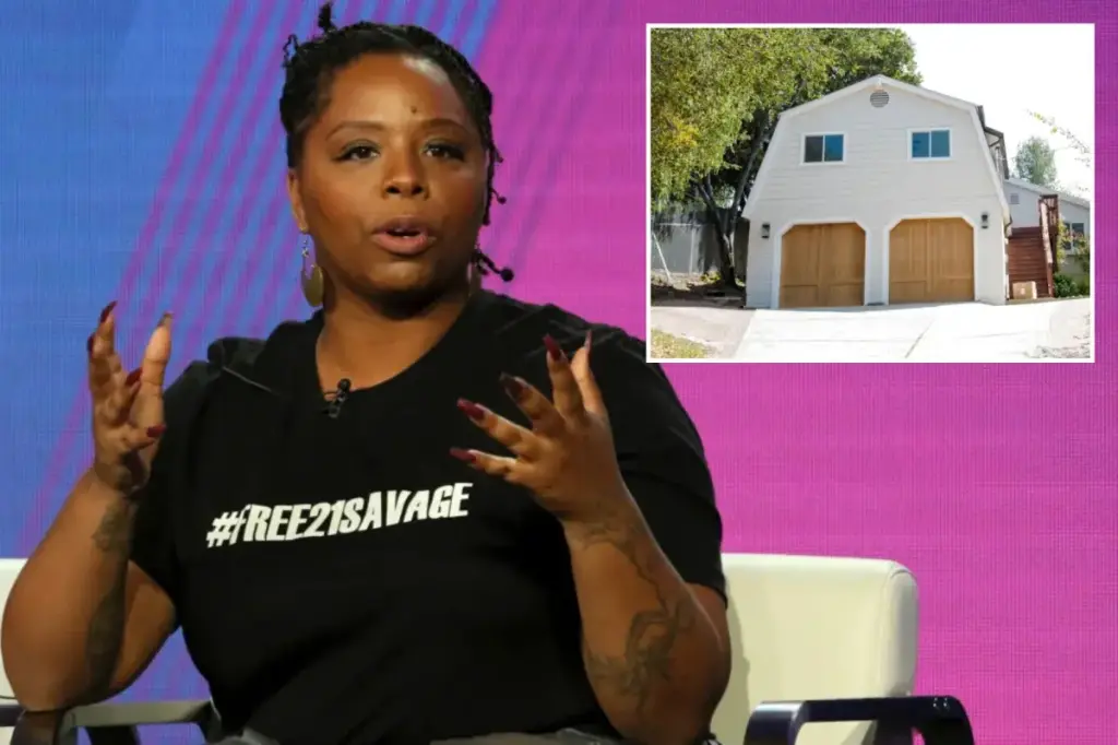 BLM co-founder Patrisse Cullors and her wife end their business partnership and sell their home as she stops using her spouse's last name.