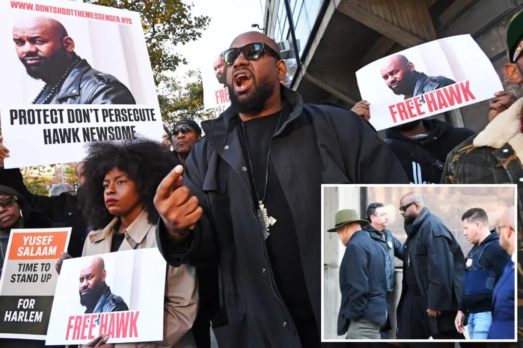 BLM leader Hawk Newsome in New York faces assault charges