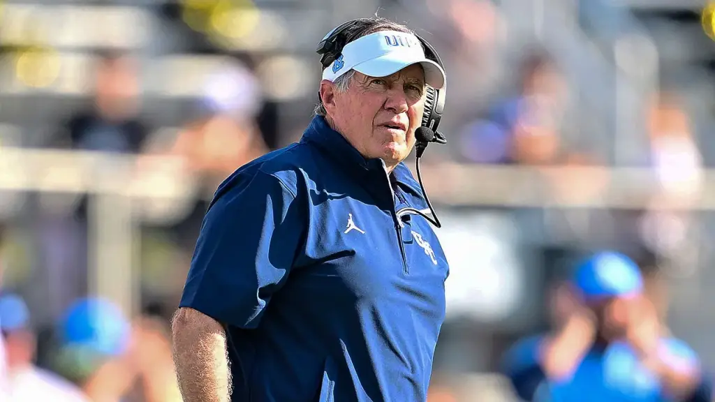 Belichick references Trump's 'fake news' phrase to criticize UNC buyout claims