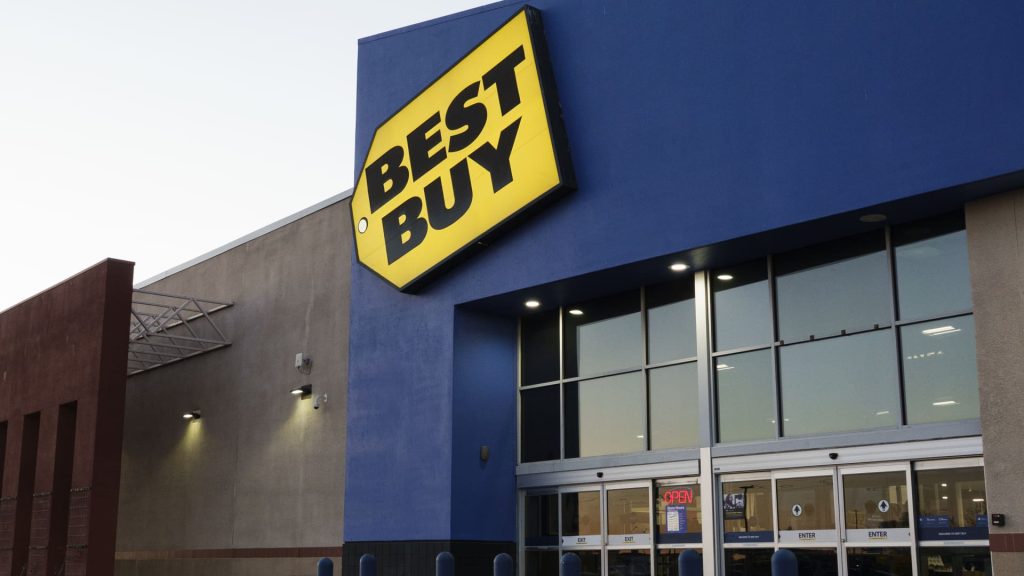 Best Buy is poised for significant growth as momentum strengthens, based on the charts.
