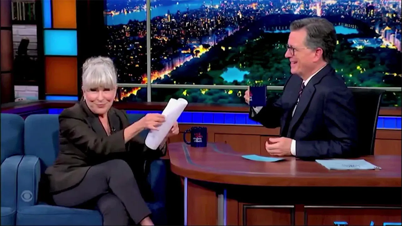 Bette Midler does a Trump impersonation on 'The Late Show with Stephen Colbert'