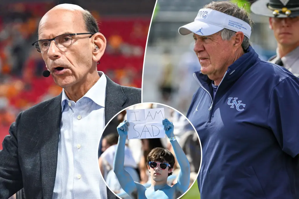 Bill Belichick being labeled 'the least successful coach in college football history'