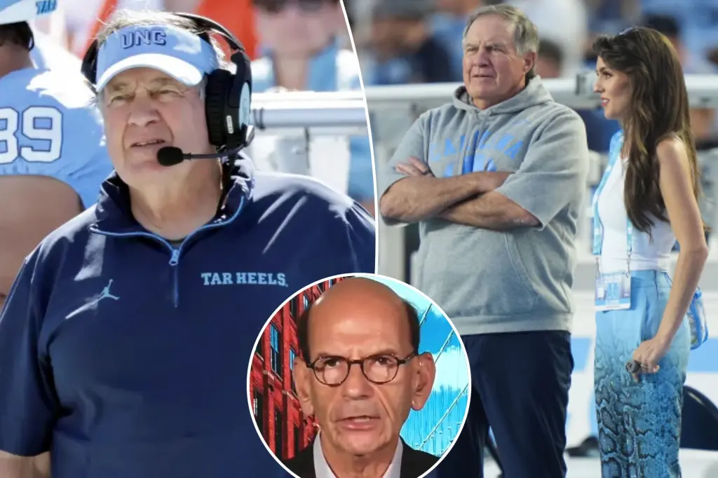 Bill Belichick's experience with UNC seems 'like it has come to an end': Paul Finebaum