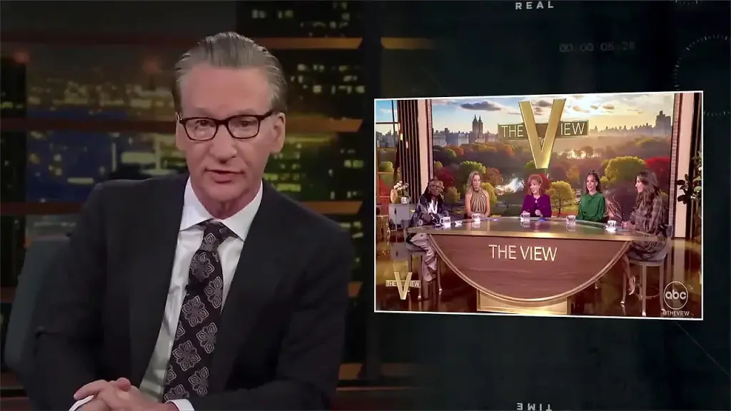 Bill Maher critiques 'The View' for their self-censorship regarding Kimmel.
