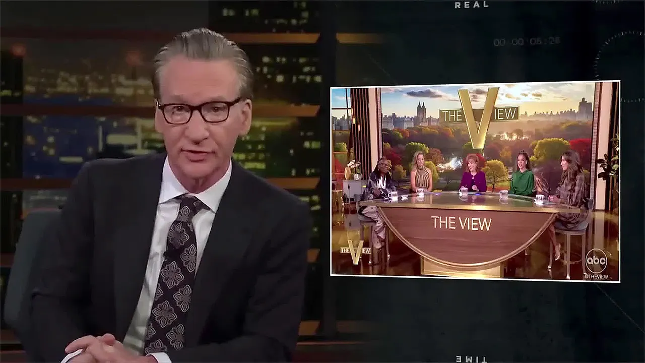 Bill Maher critiques 'The View' for their self-censorship regarding Kimmel.