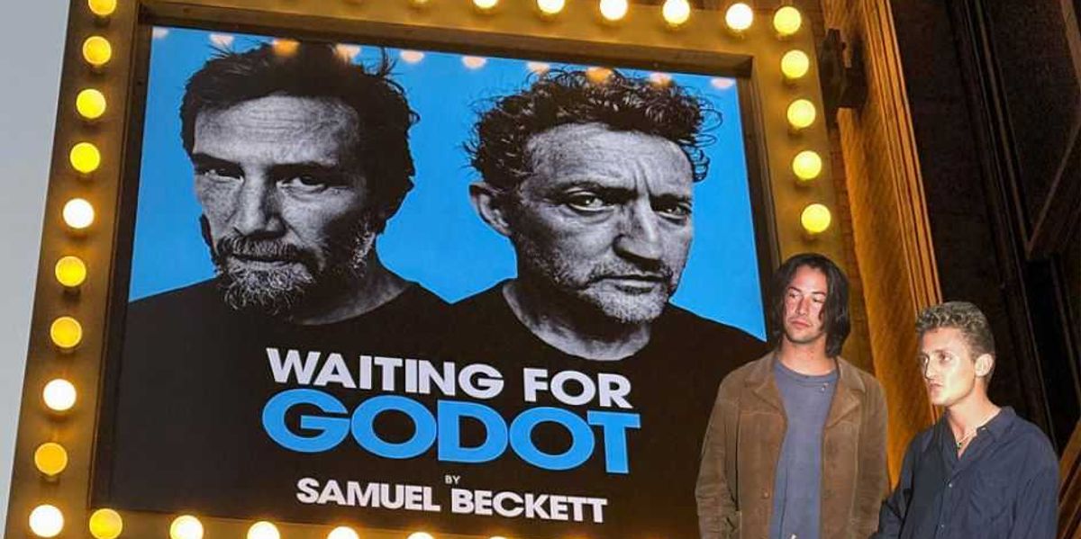 Bill & Ted embark on a silly journey in the new 'Waiting for Godot'