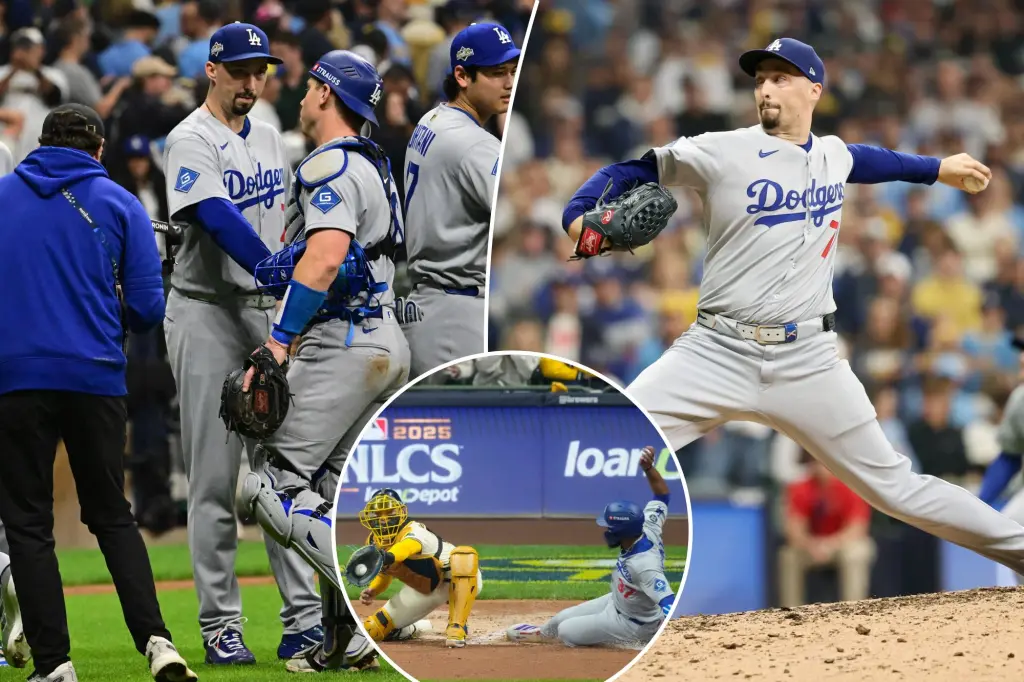 Blake Snell's impressive performance leads Dodgers to victory in NLCS opener against Brewers