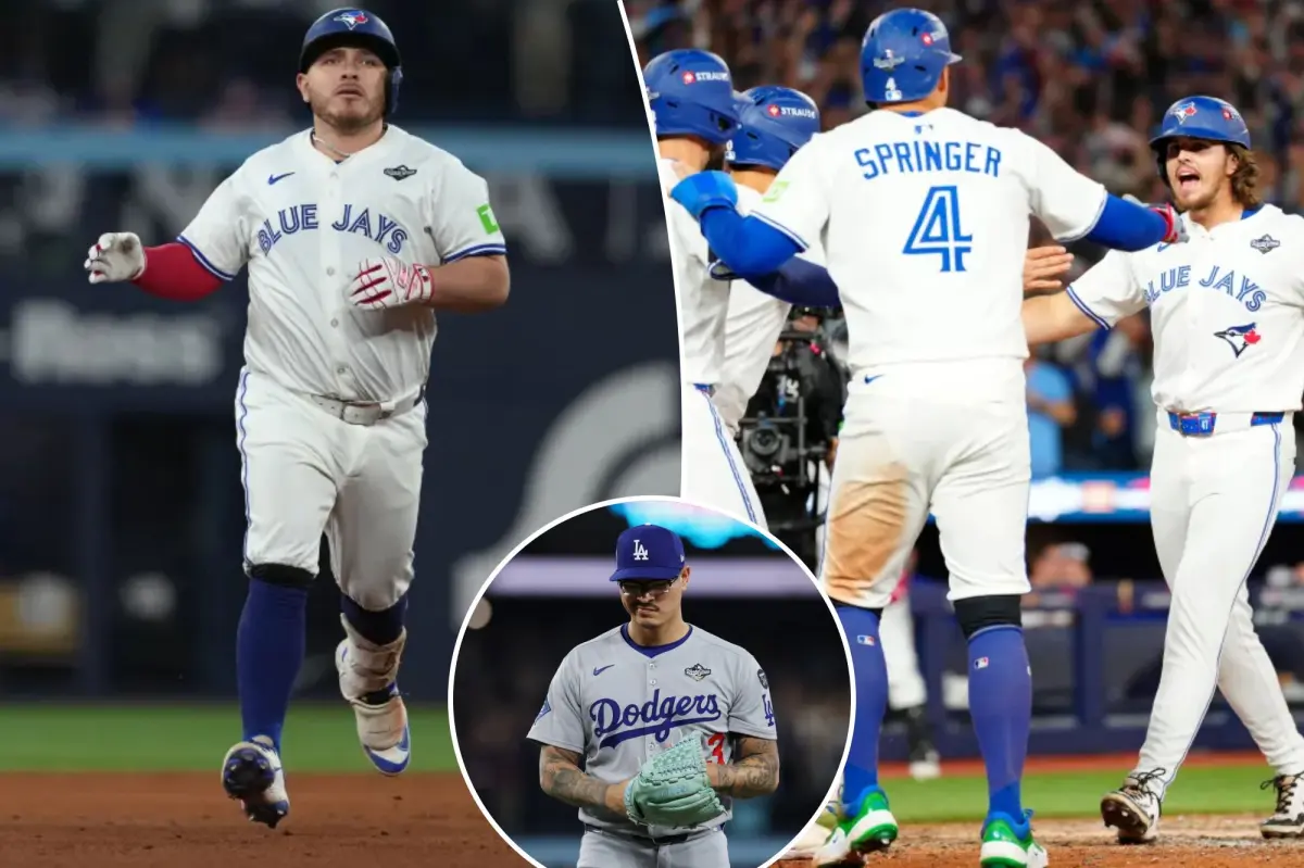 Blue Jays dominate Dodgers in Game 1 of the World Series