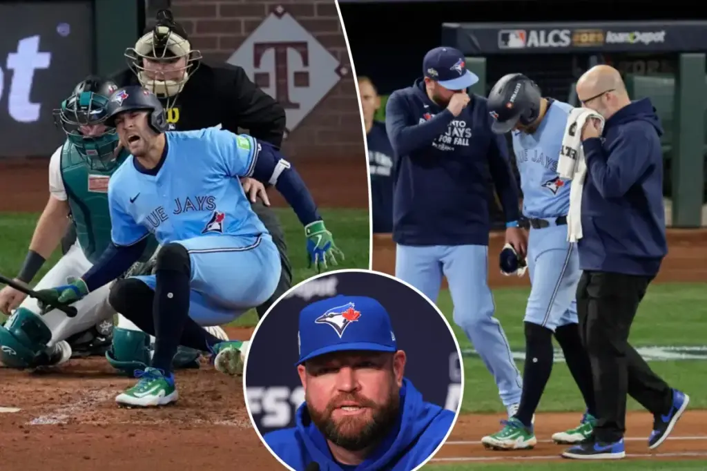 Blue Jays manager John Schneider criticizes Mariners fans for booing George Springer following his injury.
