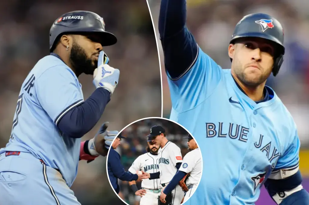 Blue Jays surge as they defeat Mariners' George Kirby in ALCS Game 3