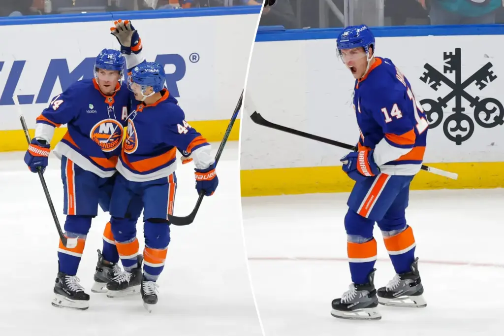 Bo Horvat scores three goals to guide Islanders to their first victory of the season