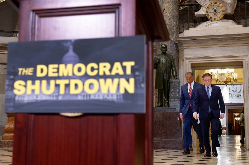 Both proposals to stop the government shutdown do not pass in the Senate