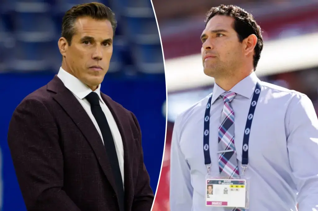 Brady Quinn felt 'mixed feelings' about stepping in for Mark Sanchez in the Fox booth.
