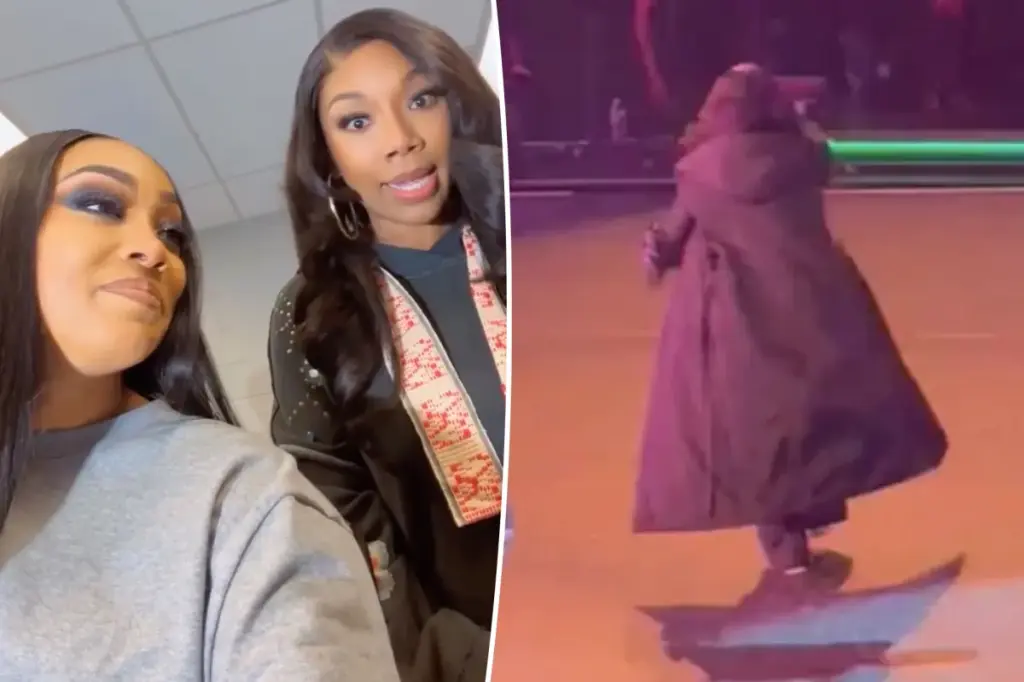 Brandy angers fans by suddenly leaving the stage during 'Boy Is Mine' performance