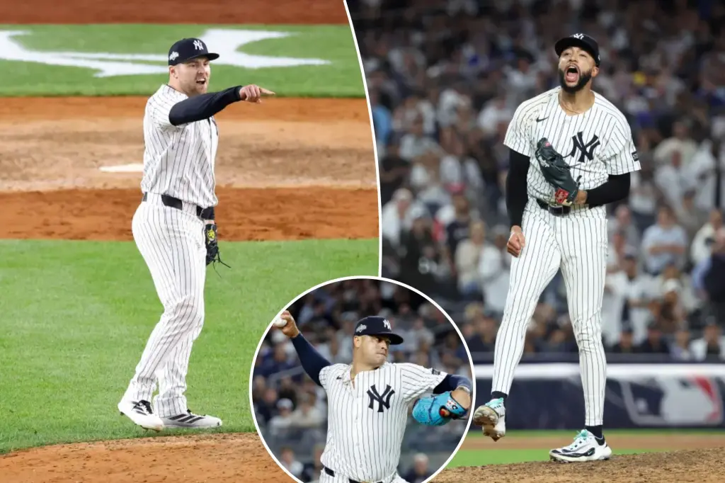 Brave bullpen joins forces to save Yankees from defeat
