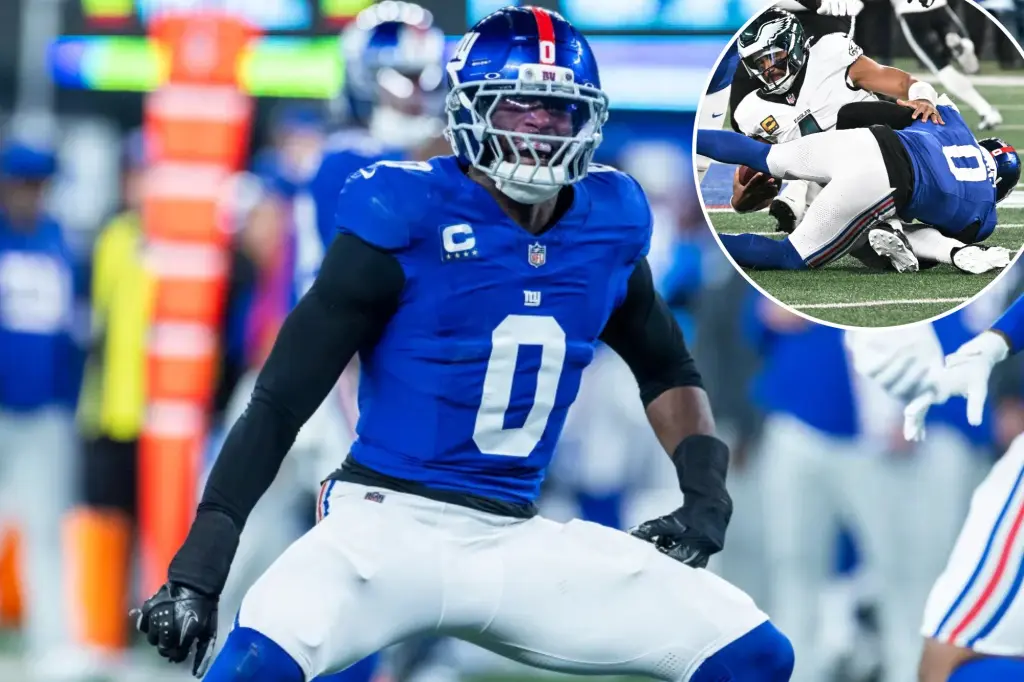 Brian Burns is the impactful player the Giants require.