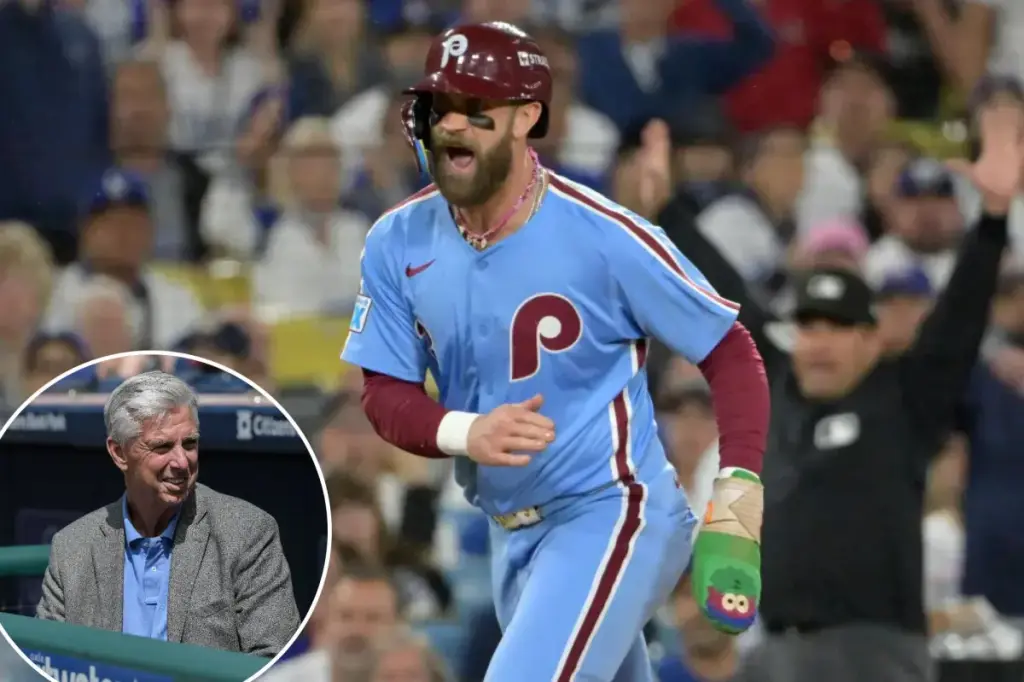 Bryce Harper was 'hurt' by Dave Dombrowski's remarks about the Phillies.