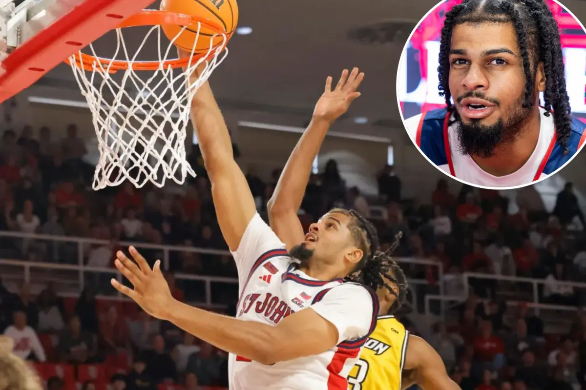 Bryce Hopkins gave an impressive performance in St. John's first preseason game.