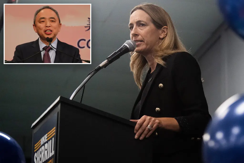 Businessman tied to the CCP gives $65,000 to Democrat Mikie Sherrill's campaign for NJ governor