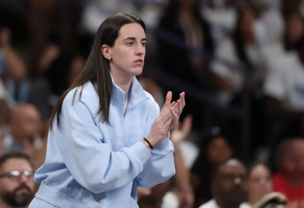Caitlin Clark discusses the injuries that affected the Fever's season.