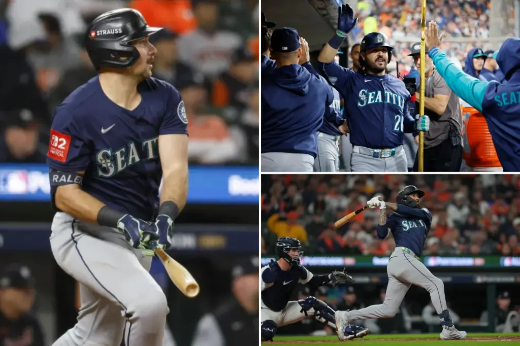 Cal Raleigh powers up as Mariners take charge of ALDS