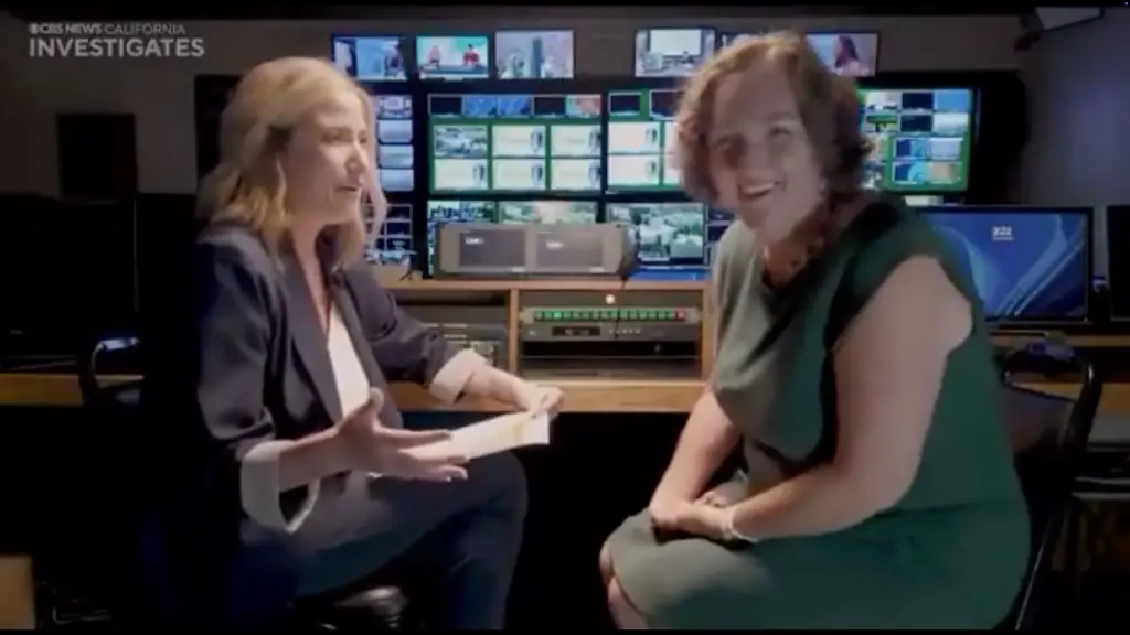 California governor candidate Katie Porter attempts to leave CBS interview following outburst over Trump inquiry