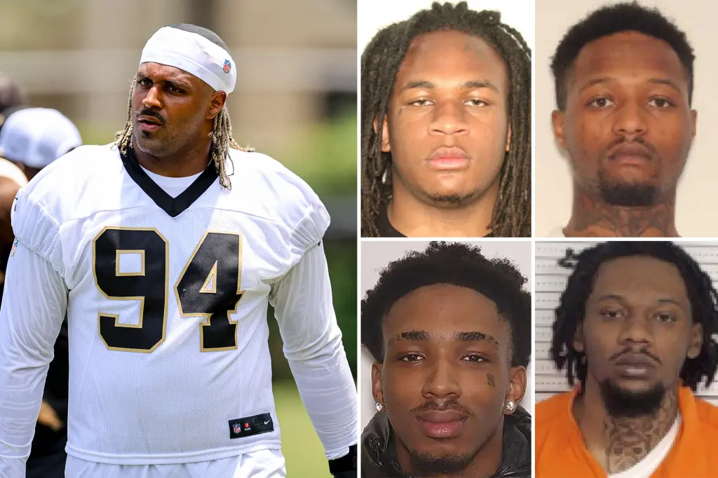 Cam Jordan's house broken into while he played.