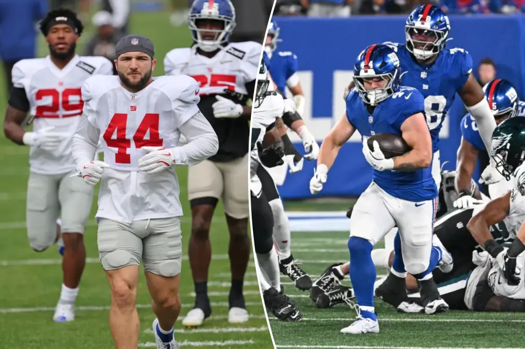 Cam Skattebo of the Giants isn’t worried about any Broncos defense trying to shut him down.