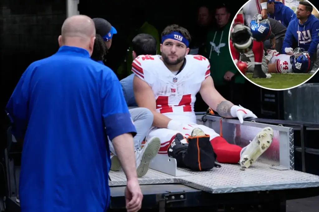 Cam Skattebo's terrible injury with the Giants was even more serious than it appeared