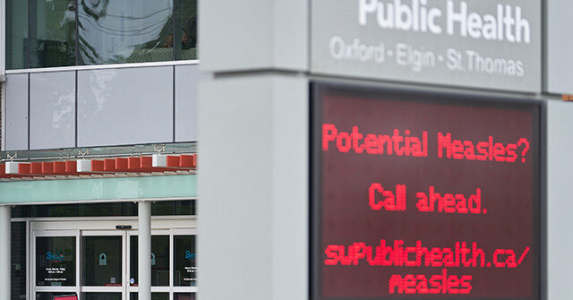 Canada Could Lose Its Status as Measles-Free as Cases Increase