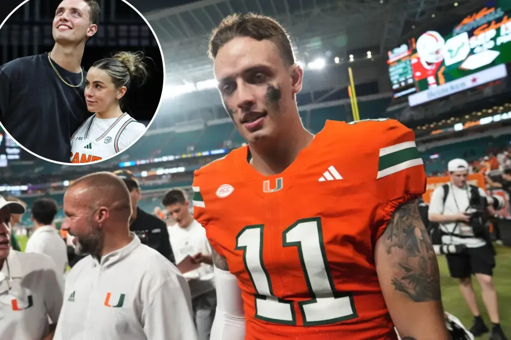 Carson Beck discusses his split from Hanna Cavinder