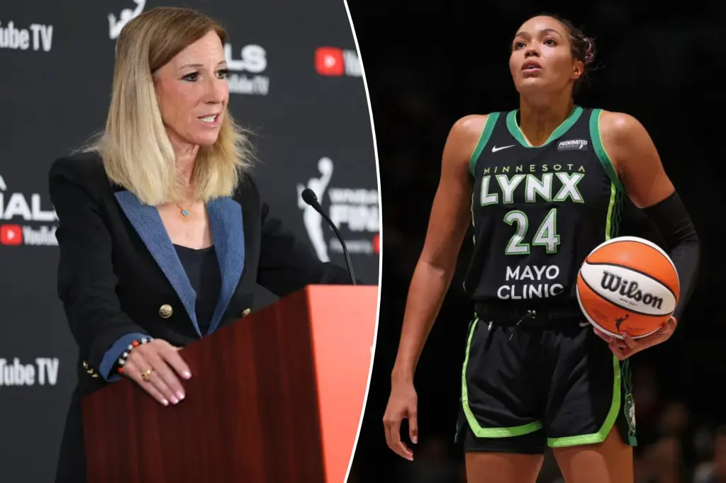 Cathy Engelbert feels disheartened by Napheesa Collier's remarks and believes improvement is necessary.