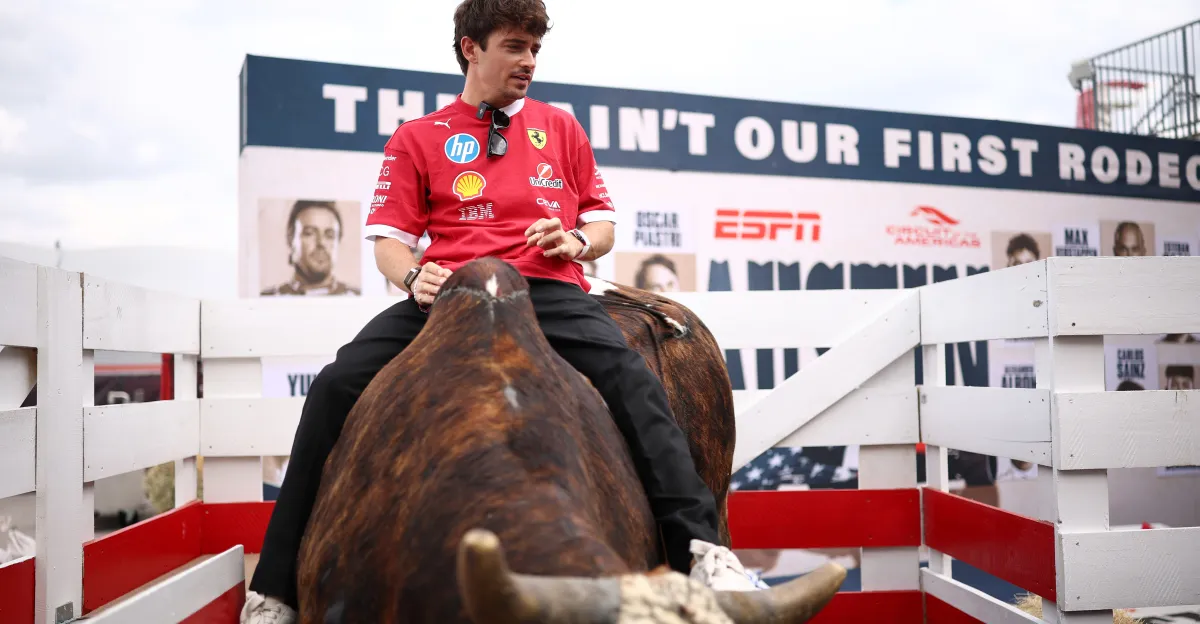 Charles Leclerc emphasizes that his sole focus right now is winning in red.