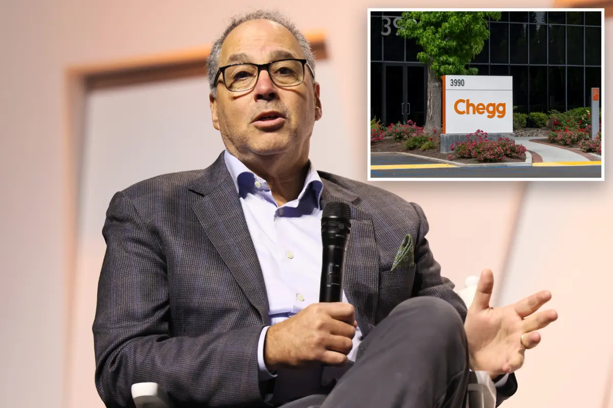 Chegg plans to cut 45% of its staff and rehire its former CEO as AI changes impact earnings.