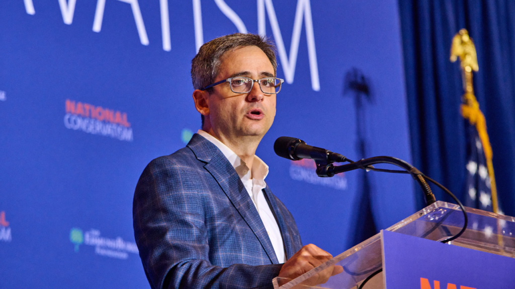 China position of conservative policy leader scrutinized due to sponsorship connections