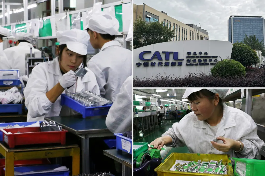 Chinese battery stocks decline following new export restrictions on the supply chain