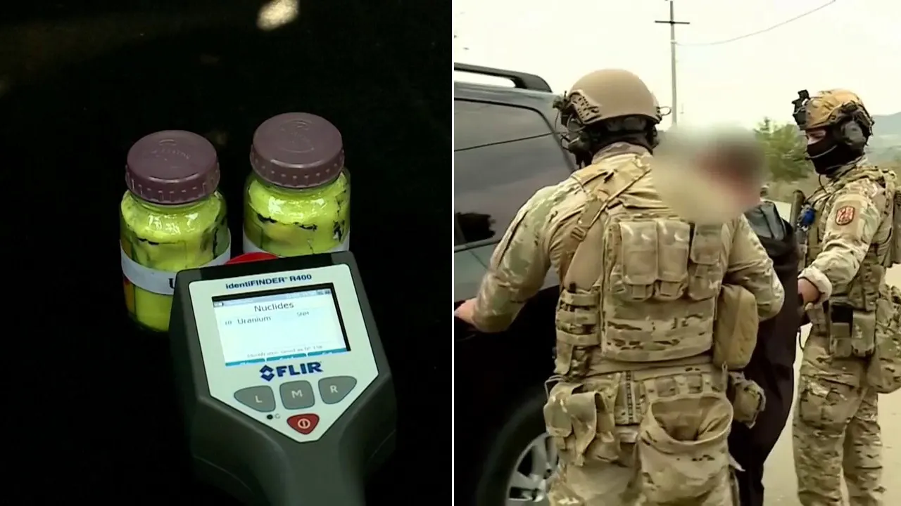 Chinese individuals detained in Georgia for a $400K uranium trafficking scheme