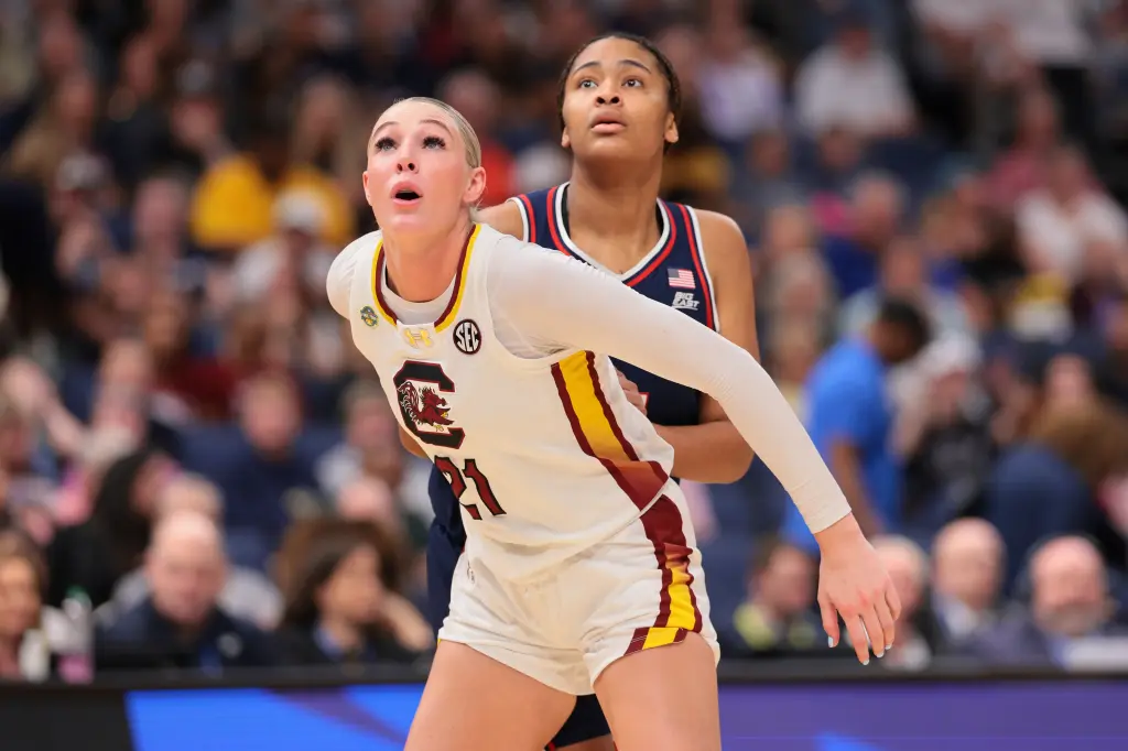 Chloe Kitts from South Carolina will miss the season due to an ACL injury.