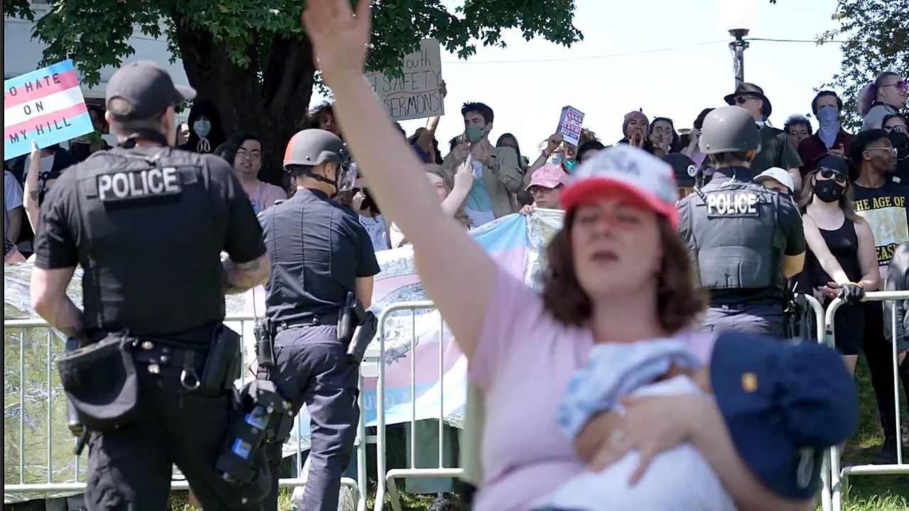 Christian rally organizers take legal action against Seattle following violent clashes during May event.