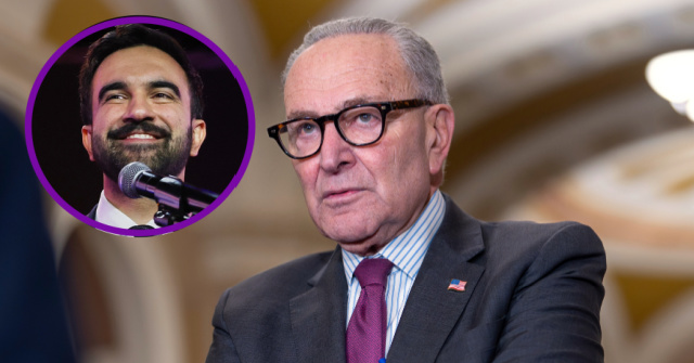 Chuck Schumer Won't Confirm His Vote for Zohran Mamdani