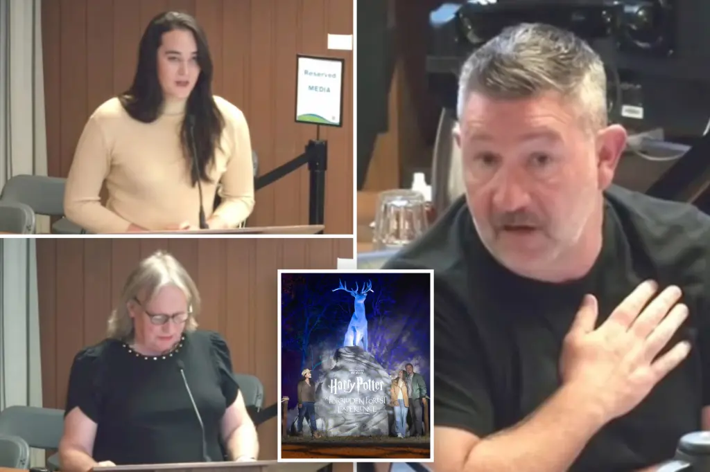 City official struggles to hold back tears while apologizing for organizing 'Harry Potter' event