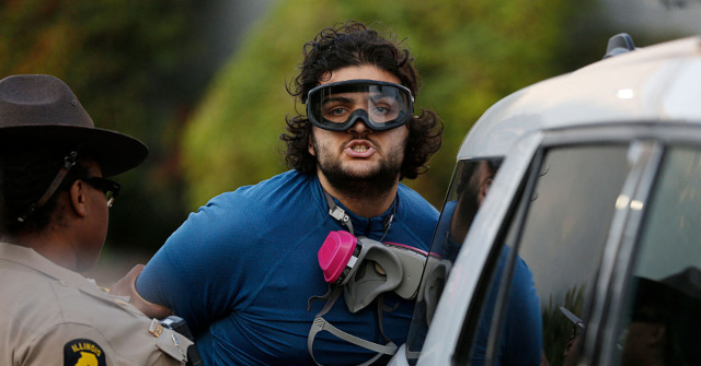 Clash Between Antifa and Police at Broadview ICE Center