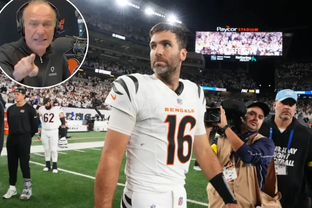 Cleveland radio host reacts strongly to Joe Flacco's standout performance against the Bengals