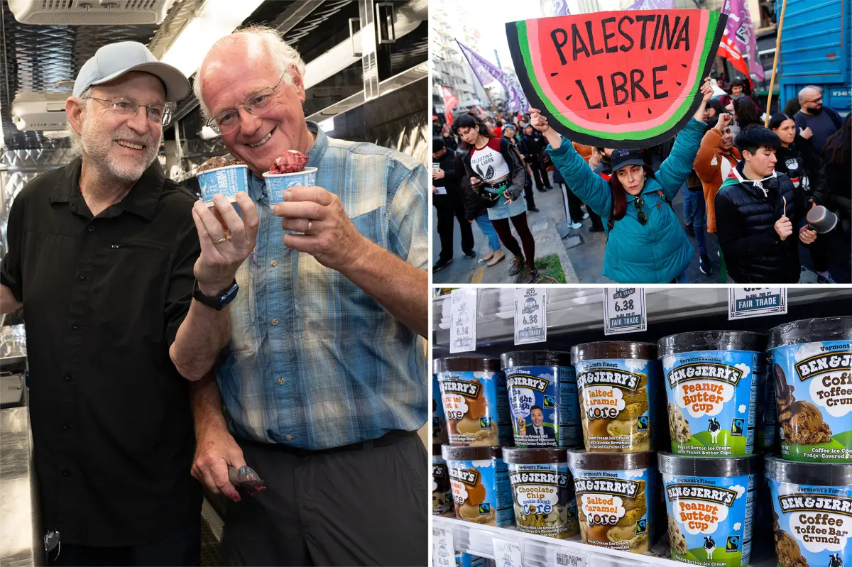Co-founder of Ben & Jerry's to introduce Palestine-themed ice cream independently after Unilever rejected the concept