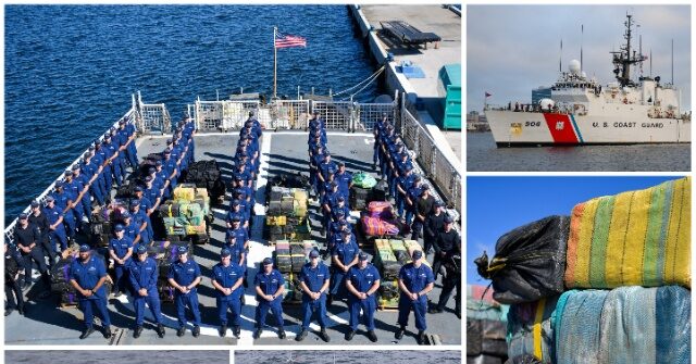 Coast Guard Captures 6 Tons of Drugs in the Eastern Pacific