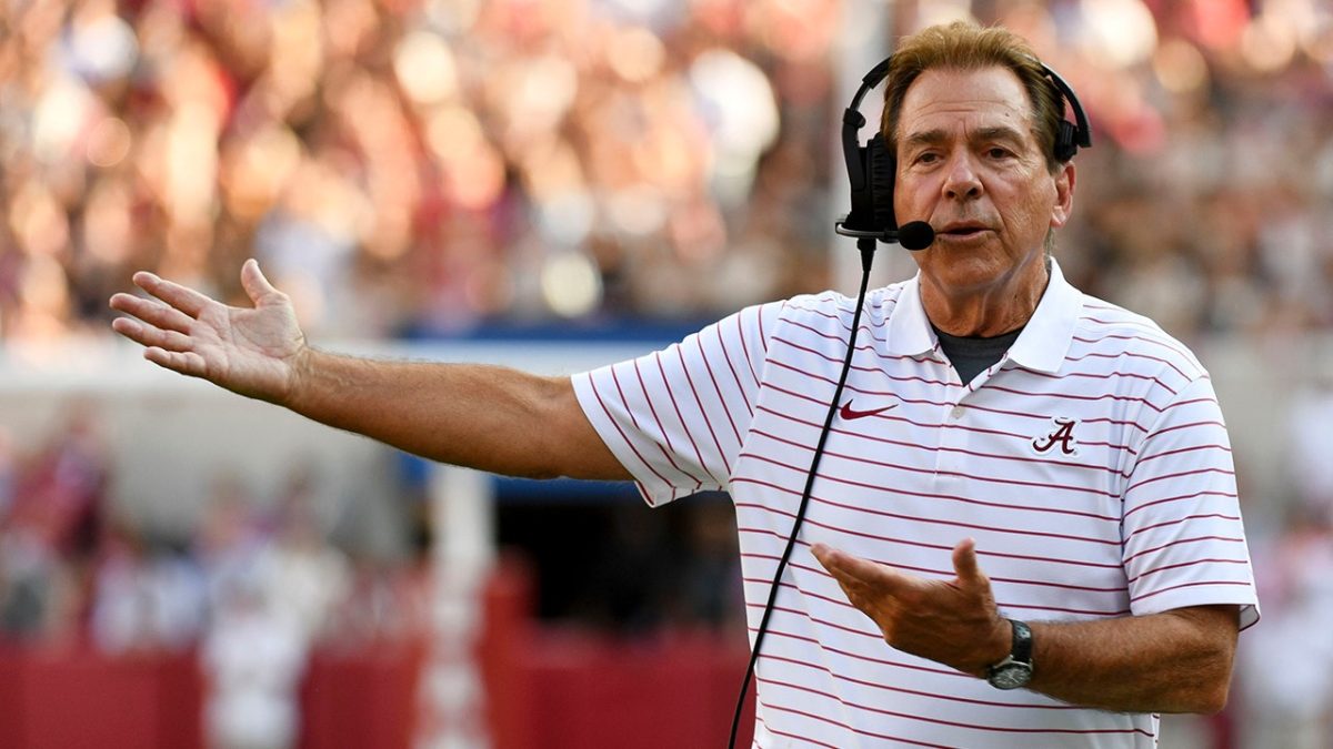 College football coach dismissals reflect recent changes in the environment, according to Nick Saban.