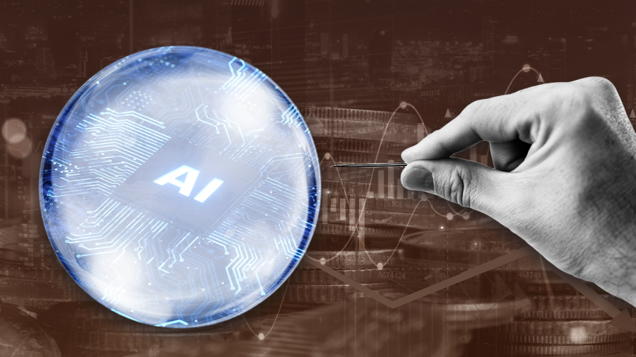 Concerns among experts about an AI bubble in the stock market