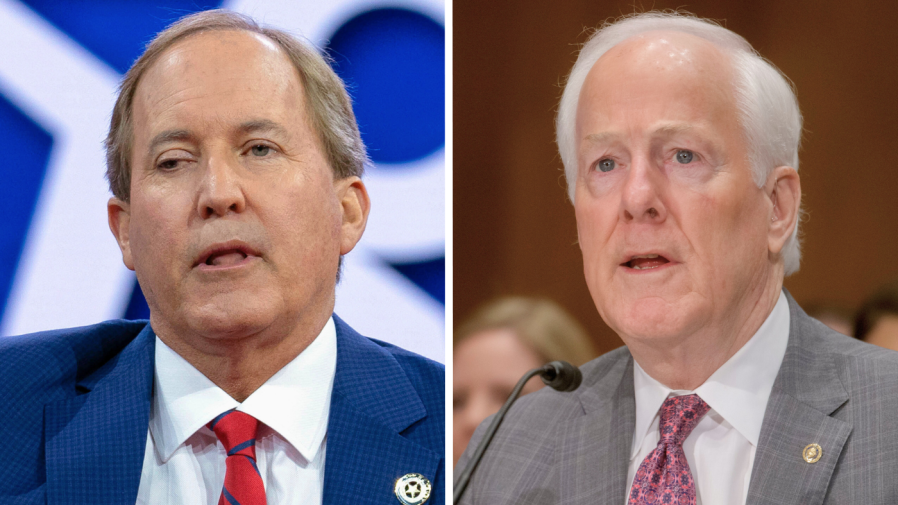 Cornyn and Paxton are tied in the Texas Senate race: Poll