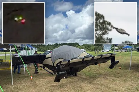 Could this unusual aircraft be behind the drone and 'UFO' concerns in New Jersey?