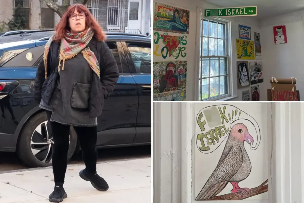 Creator of NYC installation focused on Hamas reacts angrily to basic inquiry